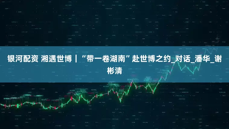 银河配资 湘遇世博｜“带一卷湖南”赴世博之约_对话_潘华_谢彬清