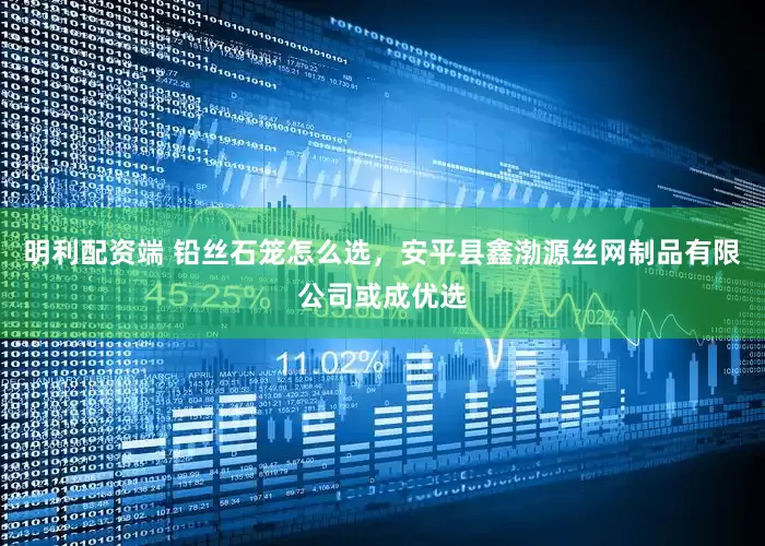 明利配资端 铅丝石笼怎么选，安平县鑫渤源丝网制品有限公司或成优选